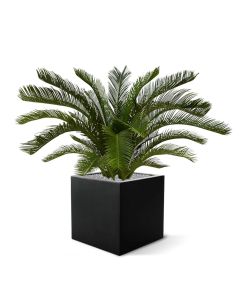 Palmera artificial Cycas deluxe M 80cm - resistente a los rayos UV