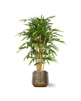 Planta artificial de bambú deluxe 120cm