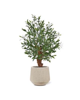 Bonsái artificial Olivo planta Deluxe 90cm UV