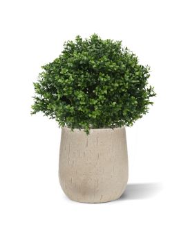 Planta artificial bulbo de boj de lujo N 40cm - Resistente a los rayos UV