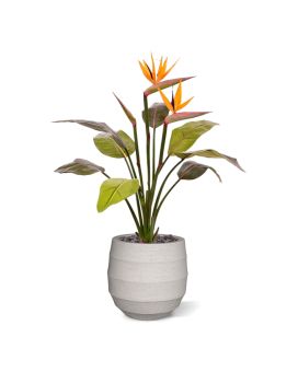 Ramo de Strelitzia artificial 75 cm