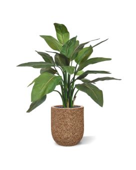 Strelitzia planta artificial 95cm - verde