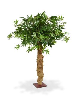 Acer Bonsai árbol artificial sobre tronco 85cm - verde