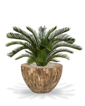 Palmera artificial Cycas deluxe M 80cm