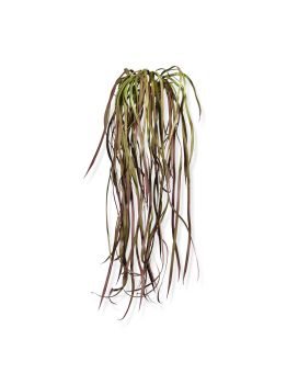 Planta artificial colgante Seagrass 60cm - burdeos
