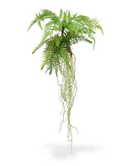 Planta colgante artificial de helecho Tillandsia 90 cm