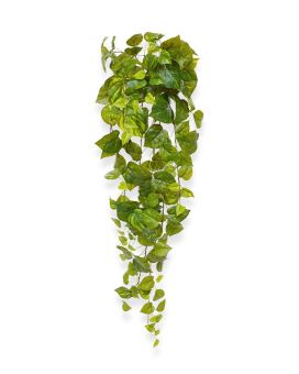Pothos artificial planta colgante 90 cm var.