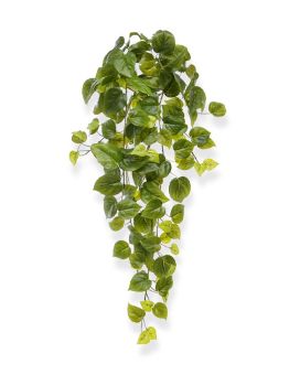 Filodendro artificial planta colgante 65 cm verde