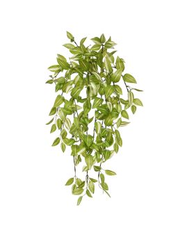 Tradescantia Planta colgante artificial variegada 50cm