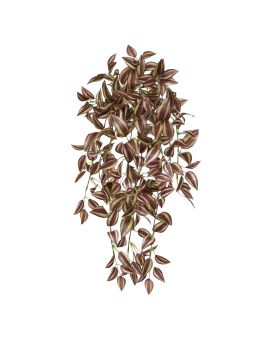 Tradescantia Planta colgante artificial púrpura 50cm