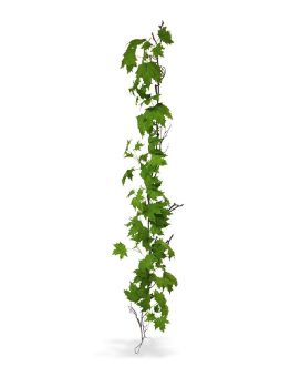 Guirnalda artificial de arce deluxe 180 cm verde