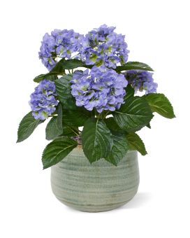 Ramo de Hortensia artificial 40 cm azul