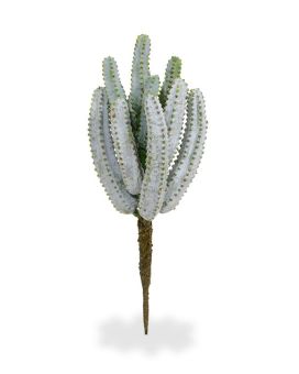 Cactus Euphorbia artificial 25 cm gris