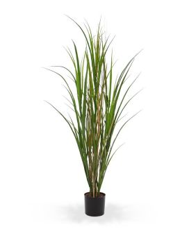Kunstrietgras deluxe 120cm - verde