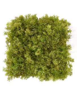 Reno artificial musgo estera 25x25 cm verde-marrón