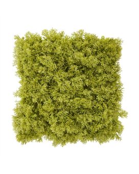 Reno artificial musgo estera 25x25 cm verde fresco