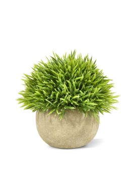 Mini Bambú artificial 14 cm verde en maceta