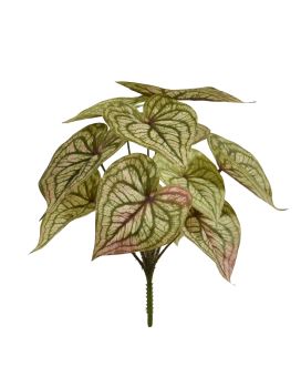 Syngonium Rosa Rubí Planta Artificial 28cm