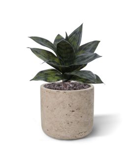 Sanseveria Planta artificial 25cm verde