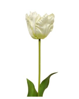 Tulipán Van Gogh flor artificial 70 cm crema