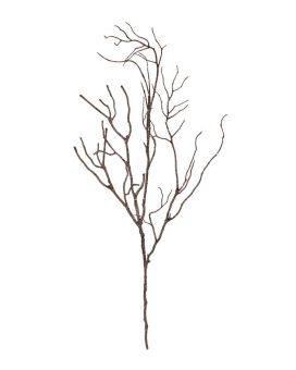 Rama de madera artificial 65 cm marrón
