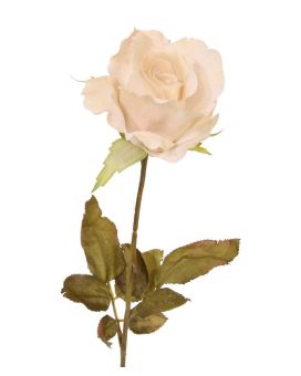 Ramo de rosa artificial Alice 60 cm crema