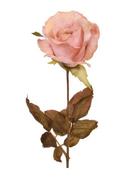 Ramo de rosa artificial Alice 60 cm rosa