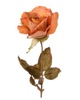 Ramo de rosa artificial Alice 60 cm naranja
