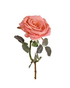 Ramo de rosa artificial Elizabeth RT 65 cm salmón