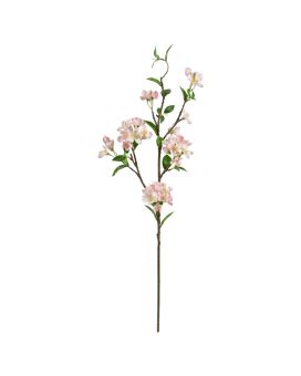 Manzano artificial en flor rama deluxe 95cm Melocotón