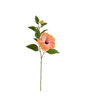 Rama de hibisco 65cm - salmón