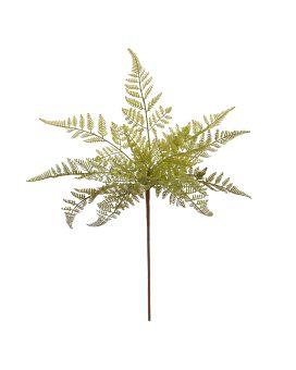 Helecho de cuero Rama artificial 45cm