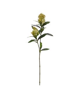 Skimmia Rama artificial 70cm Naranja
