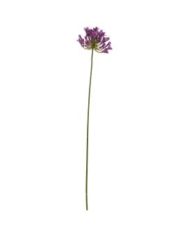 Agapanthus Flor Artificial Morada 75cm