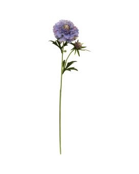 Escabiosa Flor artificial 57cm Azul