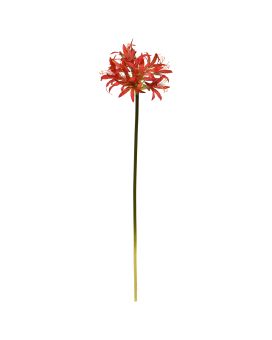 Lirio Nerina Flor artificial 70cm naranja