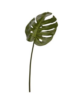Monstera rama de hoja artificial 60cm verde