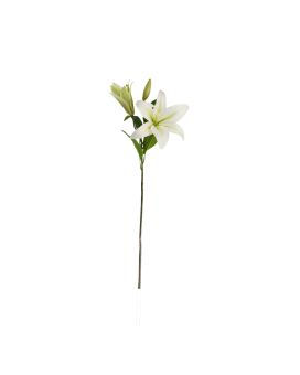Lirio Casablanca Artificial 70cm Crema