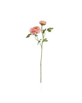 Rama de Ranunculus 46cm Rosa