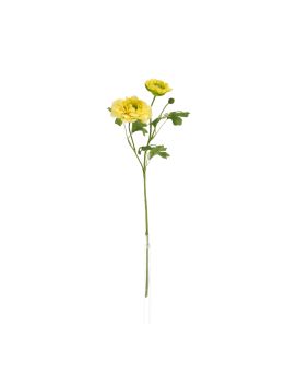 Rama de Ranunculus 46cm Amarilla