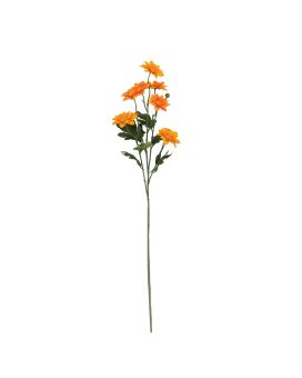 Crisantemo Artificial 68cm Naranja