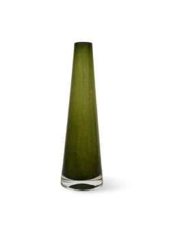 Zzing vaas Long 25 cm - mosgroen