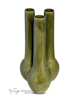Jarrón Flowerpower 20x40cm verde