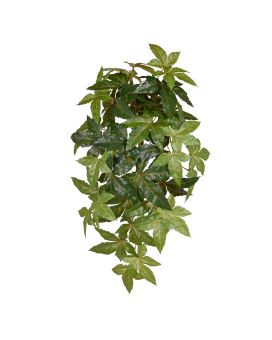 Planta artificial colgante de arce 50cm verde