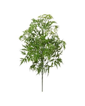 Ming Aralia rama de plástico 50cm - verde - resistente a los rayos UV