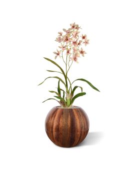 Ramo de orquídeas artificiales Macara 80 cm rosa