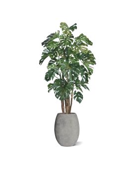 Monstera Árbol artificial gigante deluxe 210 cm