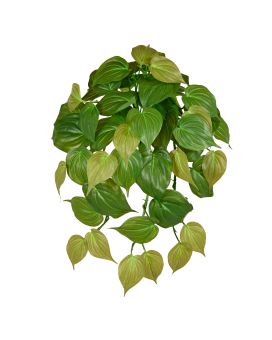 Planta colgante artificial Philodendron Micans RT 45cm
