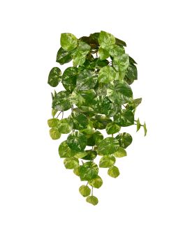 Pilea Peperomioides planta colgante artificial abigarrada 60cm