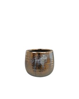 Maceta Yvette Oro D15 H13